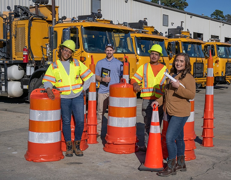 Group of workers
