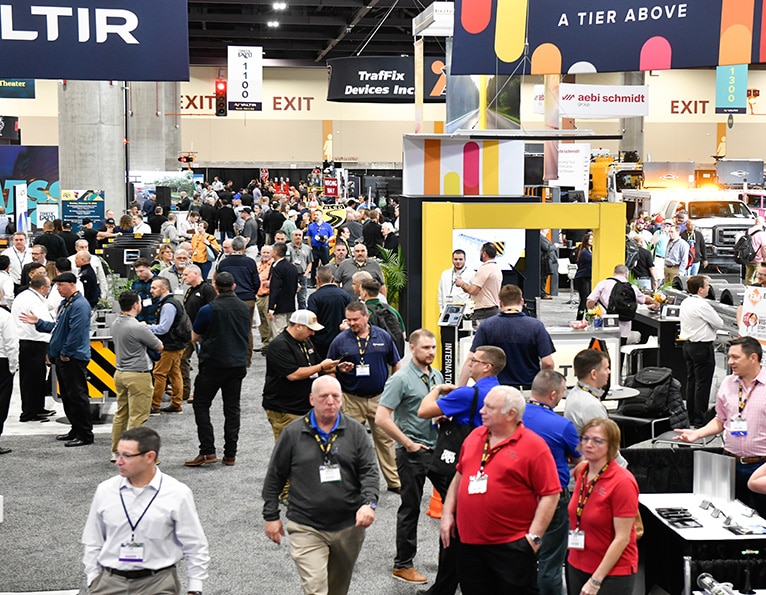 Traffic Expo show floor