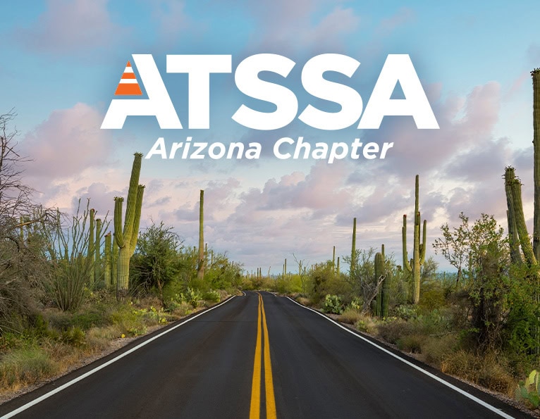 Arizona chapter logo on road