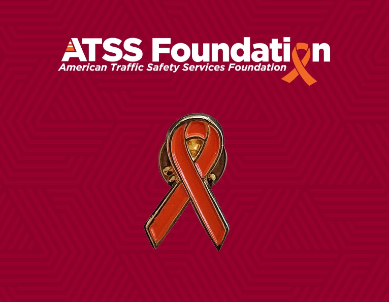 Lapel pin from ATSS Foundation