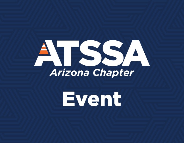 Arizona Chapter logo with event on navy background