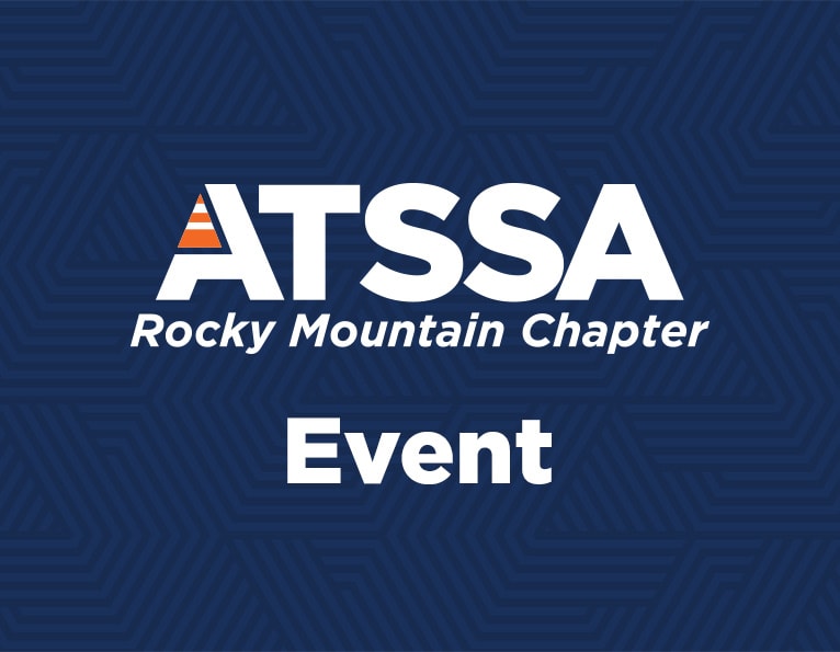 Rocky Mountain Chapter logo with event on navy background