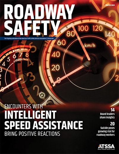 Roadway Safety magazine cover Winter 2024