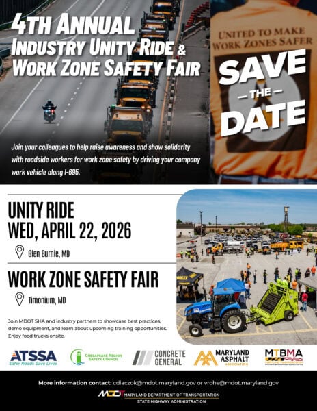 Maryland Unity Ride & Safety Fair 2026 flyer